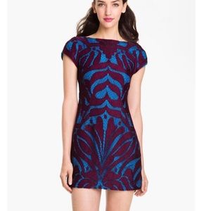 Nanette Lepore Lucky Numbers Lace Shift Dress